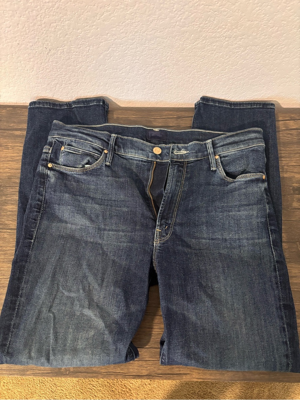 MOTHER midrise ankle jeans size waist 31